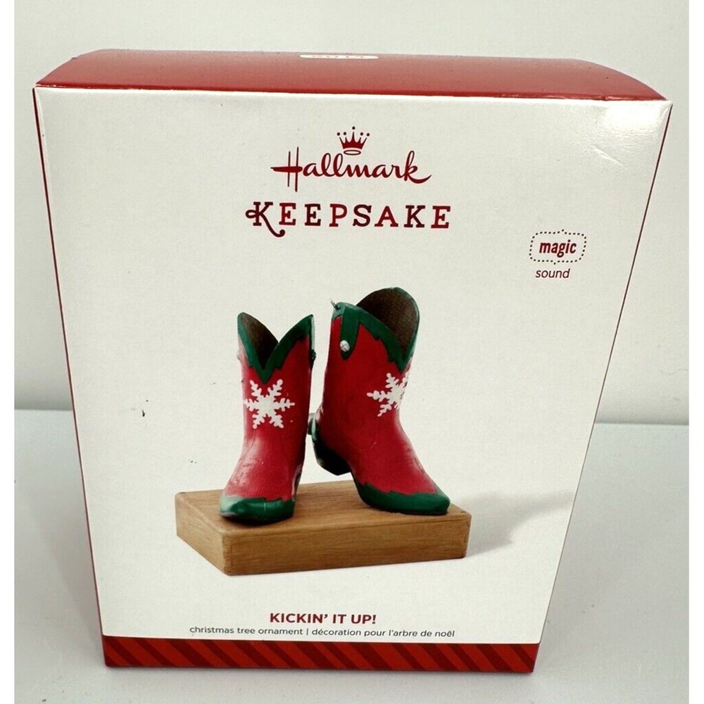 HALLMARK KEEPSAKE‎ ORNAMENT 2014 MAGIC SOUND KICKIN IT UP